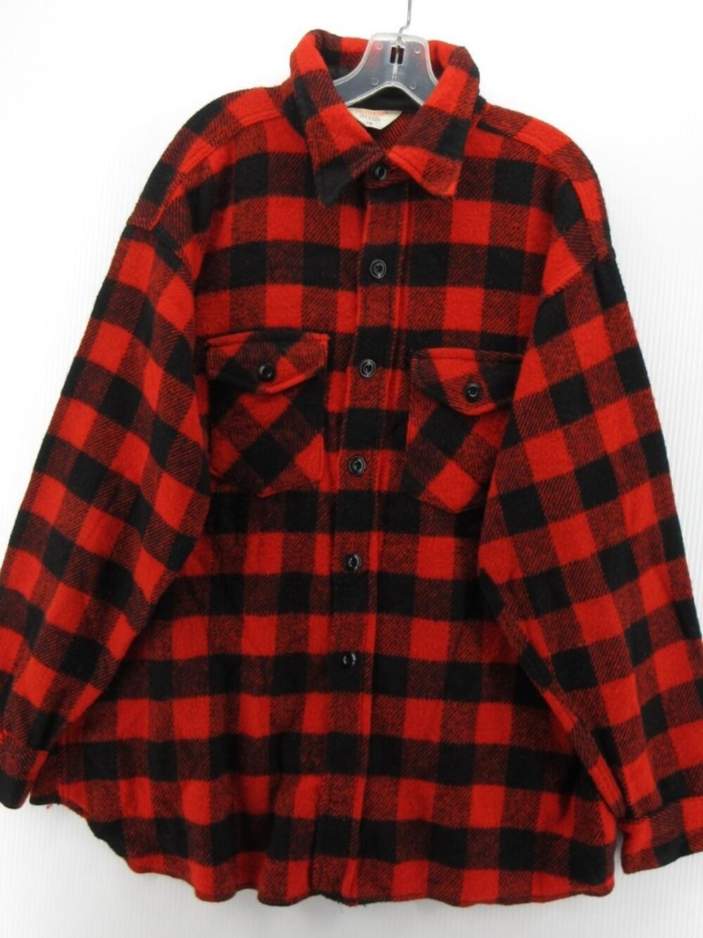 VTG Frostproof Shirt XXL Wool Flannel 70s 80s Buffalo Plaid Hunting 19